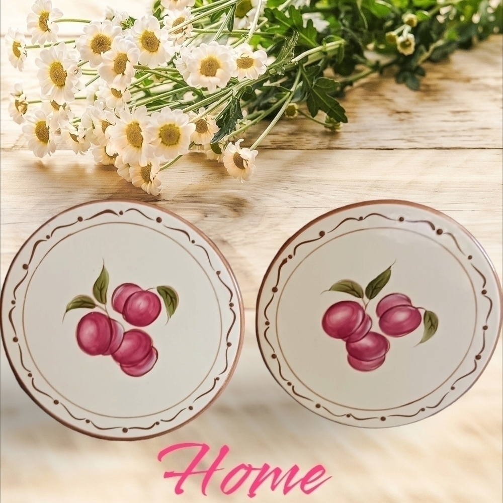 Home ceramic tile trivet hot pan pot  holder  plate set of 2